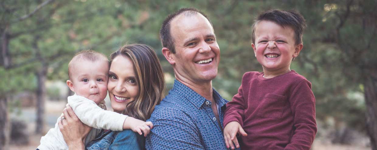 Dr Bryan and his family